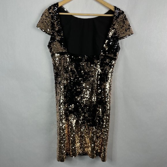 SAM EDELMAN Cap Sleeve Sequin Dress - Picture 3 of 6